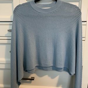 ARITZIA - Wilfred Free Knit Sweater Blue